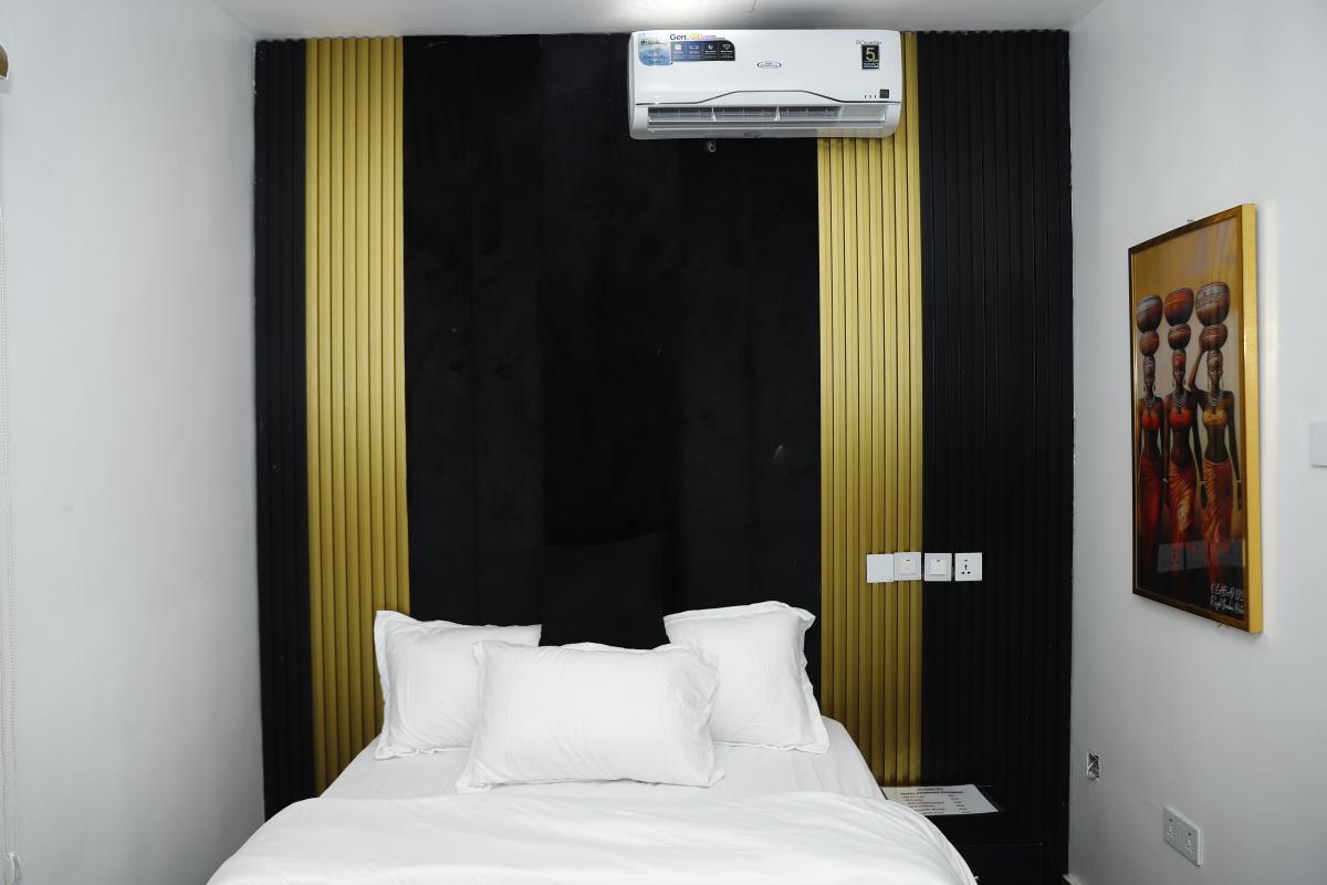 Hotel Room Background Image